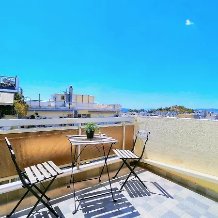 Wsd Luxury Stylish 1Bd Apt With City View Balcony Athens Exterior photo